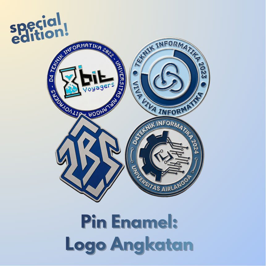 Pin Enamel: Logo Angkatan
