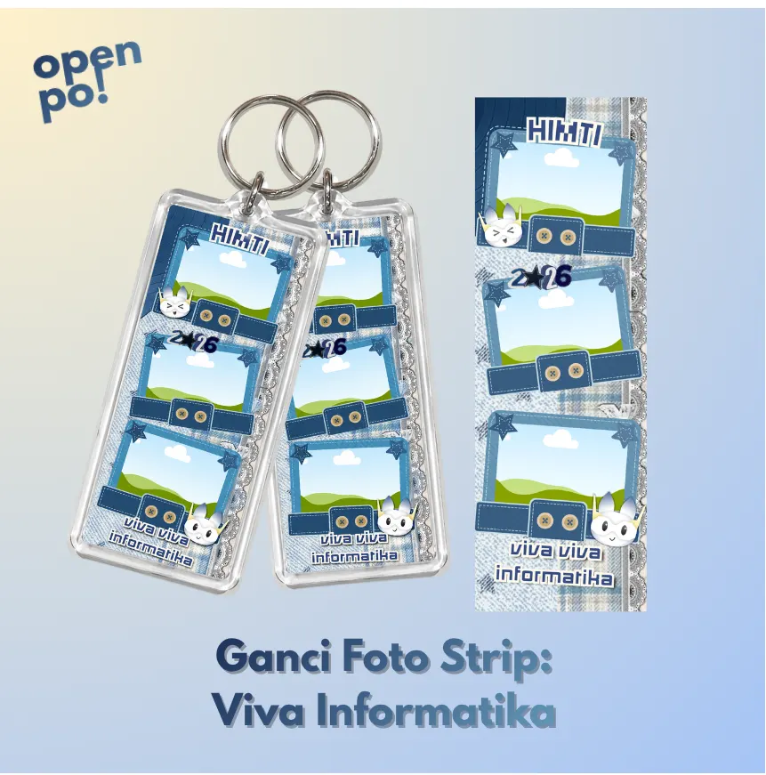 [OPEN PO] Ganci Foto Strip: Viva Informatika