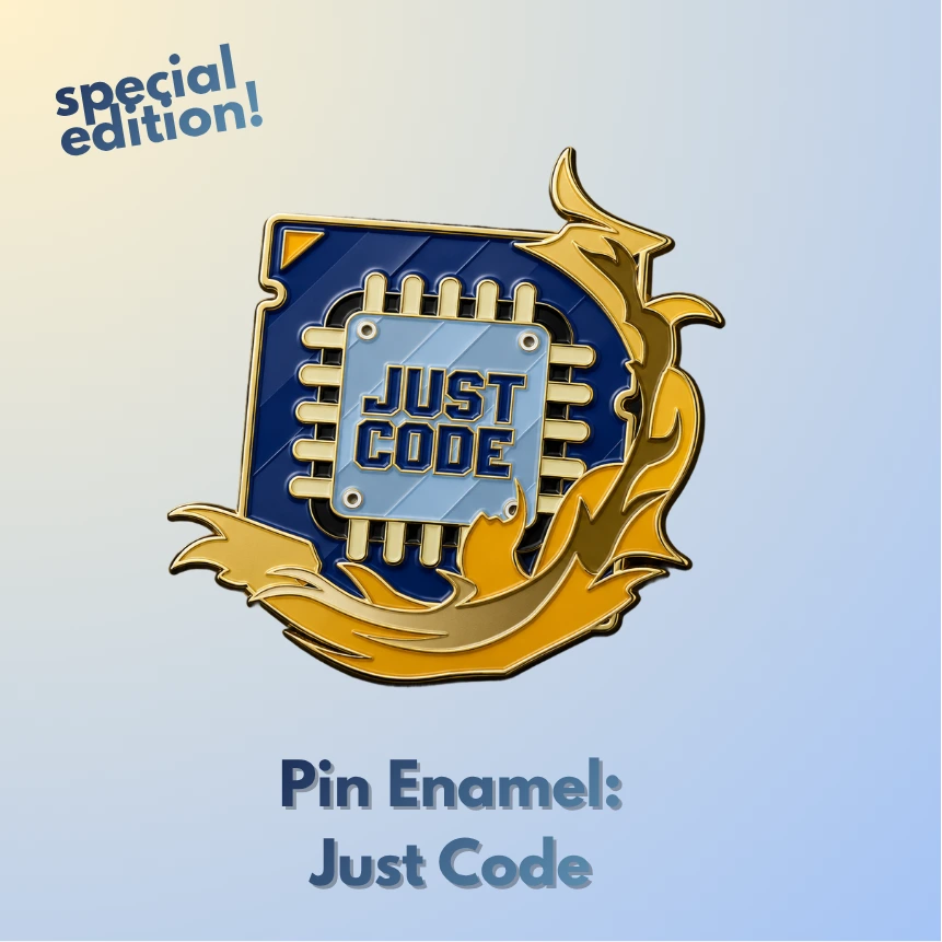 Pin Enamel: Just Code