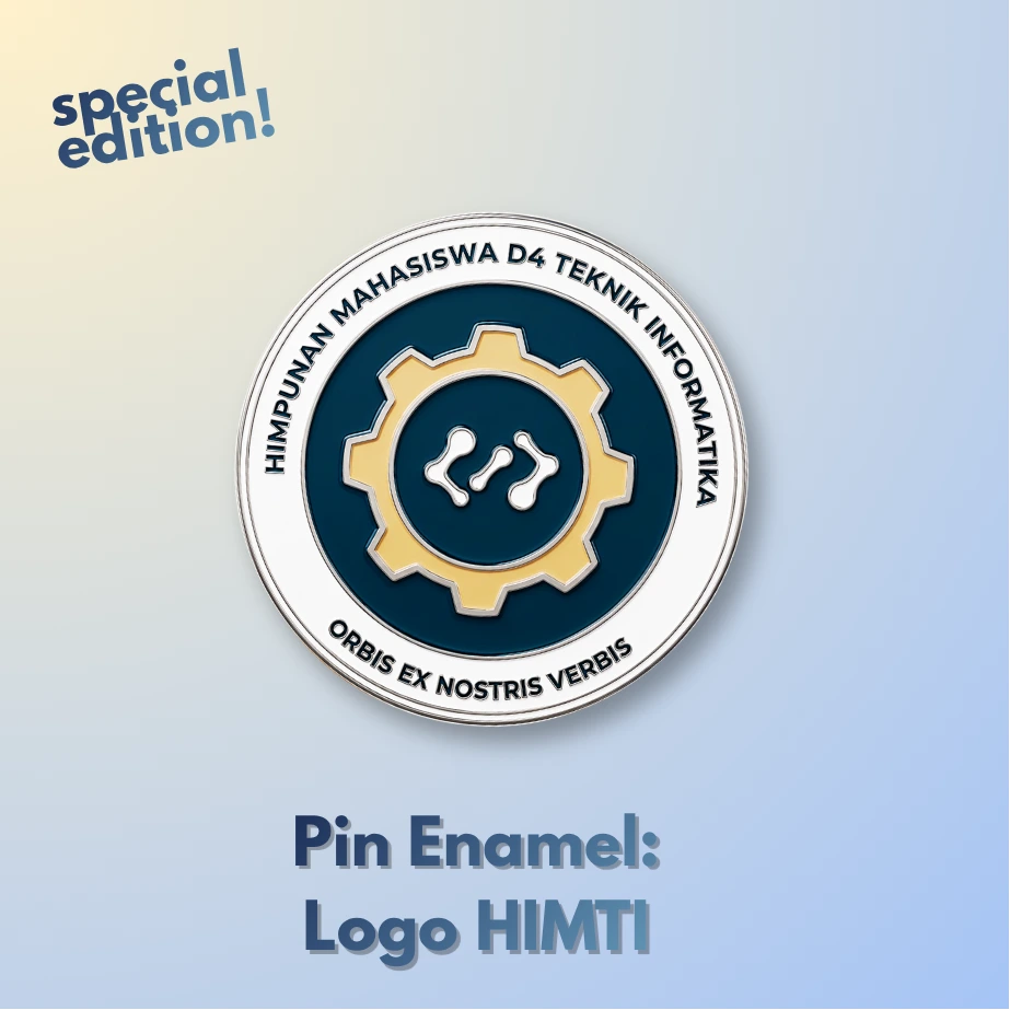 Pin Enamel: Logo HIMTI